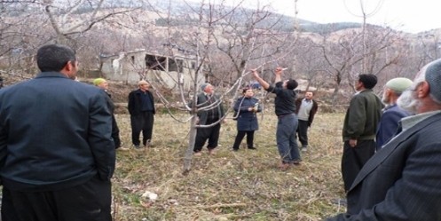 Çiftçiler Teknik Konularda Bilgilendiriliyor 