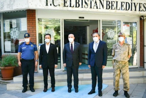 Vali Ömer Faruk Coşkun Elbistan İlçemizi Ziyaret Etti