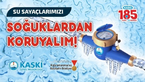 Su Borularını ve Sayaçlarımızı Donma Tehlikesine Karşı Koruyalım