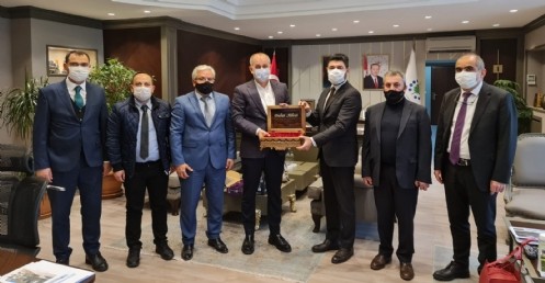 KGC Yönetimi TOKİ Başkanı Ömer Bulut İle Görüştü