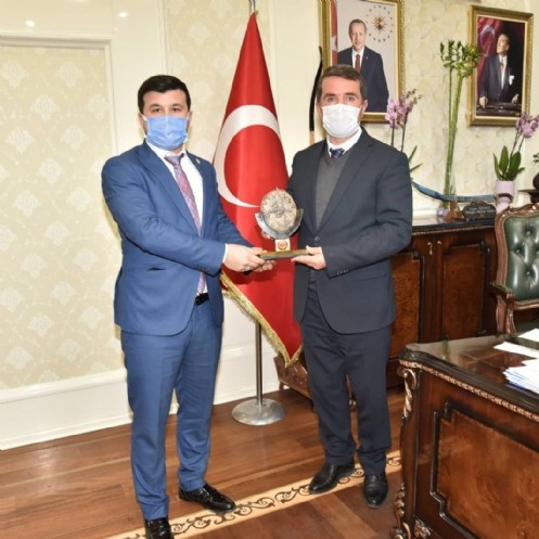 
Başkan Eliaçık, Osman Okumuş