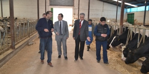 Maytalman, Süt İşletmesini Gezdi
