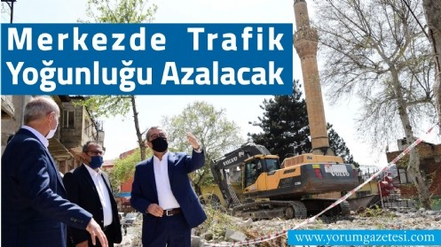 Merkezde Trafik Yoğunluğu Azalacak