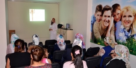 Elbistan`da `Şartlı gebelik yardımı eğitimi` 