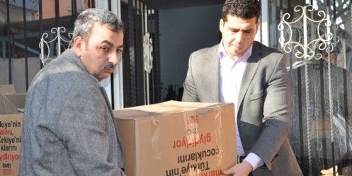 Suriyeli ailelere yönelik yardım kampanyası düzenlendi