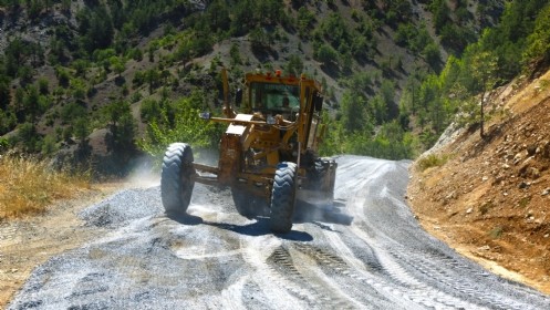 Onikişubat`ta 6 Mahallenin 60 Kilometrelik Yolu Yenileniyor