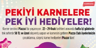 Öğrencilerin Yarıyıl Hediyesi Piazza