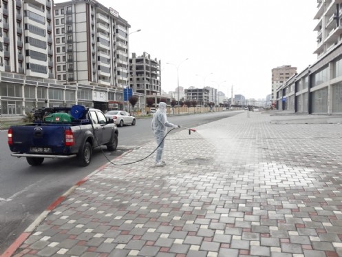 Dezenfekte Çalışmaları Tüm Hızıyla Devam Ediyor