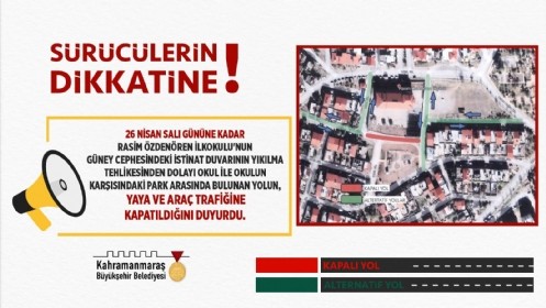Sürücülerin Dikkatine!