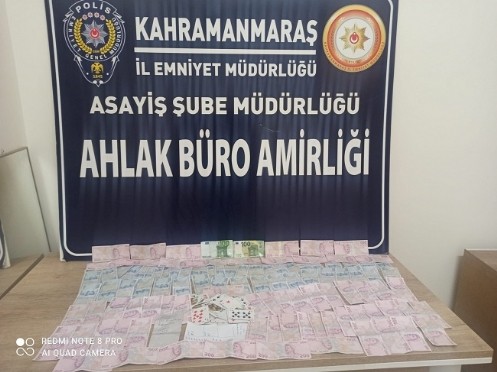 Kahramanmaraş Polisinden Kumar Baskını 