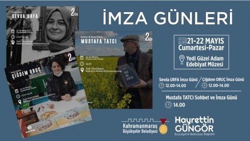 Usta Yazarlarla İmza Günü ve Söyleşi Etkinliği