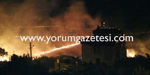 Tarlalar cayır cayır yanıyor