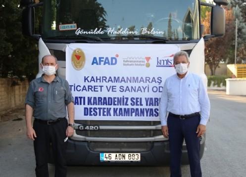 KMTSO`dan Afet Bölgesine Destek 