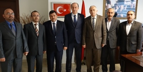 Din-Bir-Sen Heyetine Sıcak Karşılama