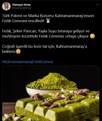 Kahramanmaraş Fıstık Ezmesi Türkiye Gündeminde