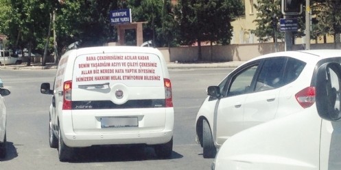 Kahramanmaraşlının Beddua Arabası!