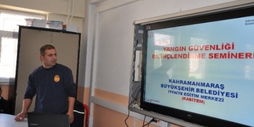 Öğrencilere Yangın Eğitimi