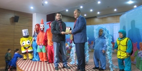 Çağlayanceritli çocuklar tiyatroyla buluştu
