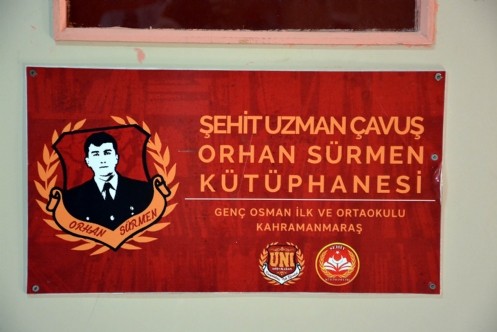 Şehidin İsmi Kütüphanede Yaşatılacak