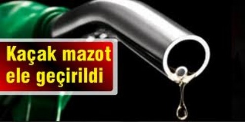 Kaçak Mazota Mobil Marker Cihazı ile Darbe