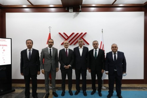 Yök Başkanı Erol Özvar`a ``Hayırlı Olsun`` Ziyareti