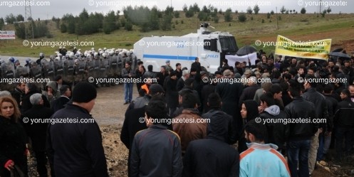 Beldeye Alınmayan Gruptakiler, bölgeden ayrıldı 