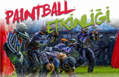 Gençlere Paintball Etkinliği