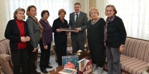 Başkan Poyraz veda ziyaretlerini sürdürüyor