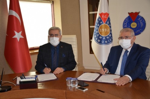 KSÜ Üniversisi ve Onikişubat Belediyesi Arasında Expo 2023 Onikişubat / Kahramanmaraş Uluslararası Botanik Sergisi İşbirliği Protokolü