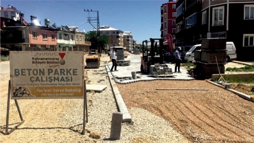Büyükşehir Afşin Arterlerini Yeniliyor