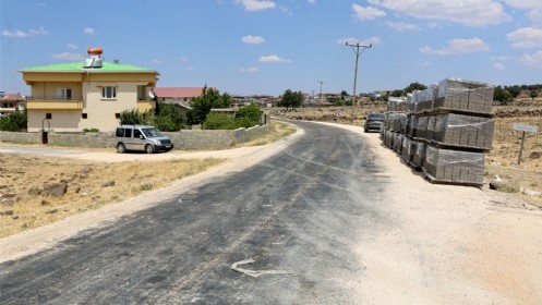 Pazarcık`ta Ulaşım Yatırımları Sürüyor