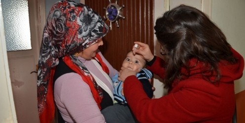 Göksun`da 4 bin 500 çocuğa aşı yapılacak