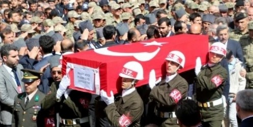 Kahramanmaraş Şehidini Uğurladı