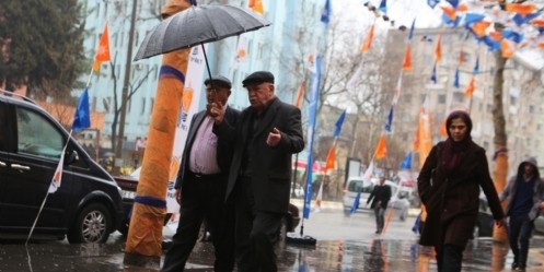 Kahramanmaraş`ta Yağmur Sevinci