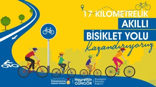 Şehre 17 Kilometrelik Akıllı Bisiklet Yolu Kazandırılacak 