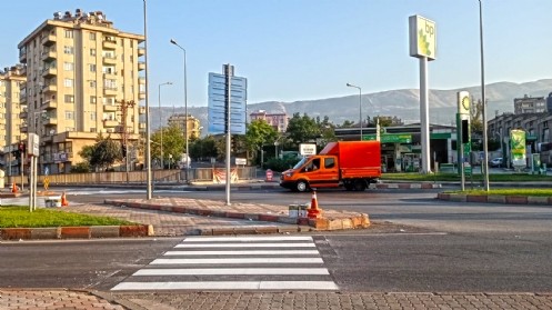 Arterlerde Trafik Güvenliği Artırılıyor