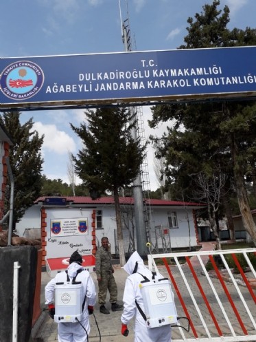 Kırsal Mahallelerde Dezenfekte Çalışmaları
