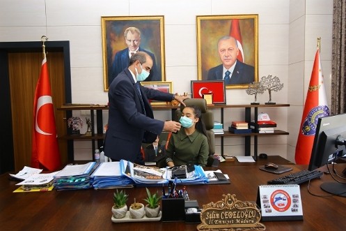 23 Nisan Ulusal Egemenlik Ve Çocuk Bayramı
Münasebetiyle Emniyet Müdürlüğü Makamında
Devir-Teslim Töreni Düzenlendi
