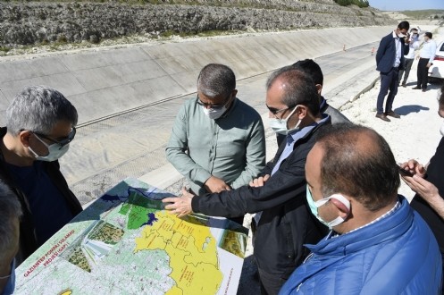 DSİ Genel Müdürü Yıldız, Gaziantep ve Kahramanmaraş