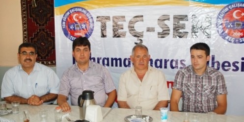 Teç-Sen üyelerinin Afşin ziyareti 