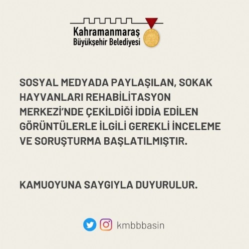 Büyükşehir İnceleme Başlattı