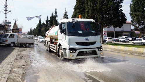Sanayi Sitesi Dezenfekte Edildi