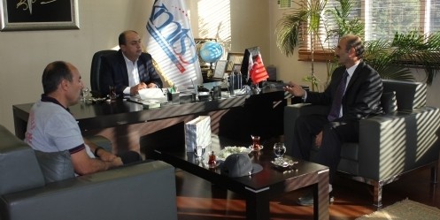 Küçükönder, KMTSO Başkanını ziyaret etti