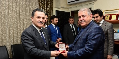 Başkan Mahçiçek, Azeri Milletvekilini Konuk Etti