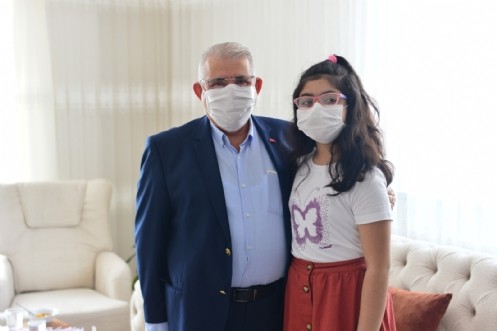 Başkan Mahçiçek, Bayram, Şehit Ailelerimizin Yanında Güzel
