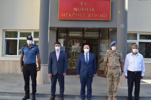 Vali Ömer Faruk Coşkun Nurhak İlçemizi Ziyaret Etti