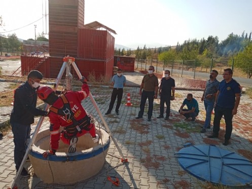 İtfaiye Eğitim Merkezi Model Oluyor