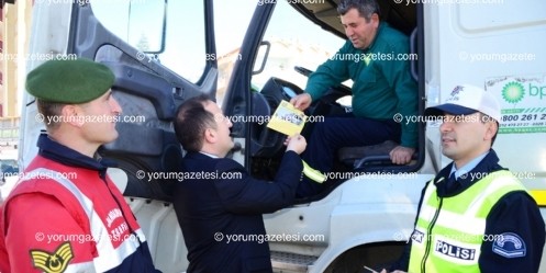 Kaymakamın ``kış lastiği`` hassasiyeti 