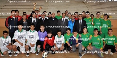 Genç Erkeler Futsal Turnuvası sona erdi