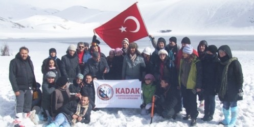 KADAK Ekibi zirveye tırmandı